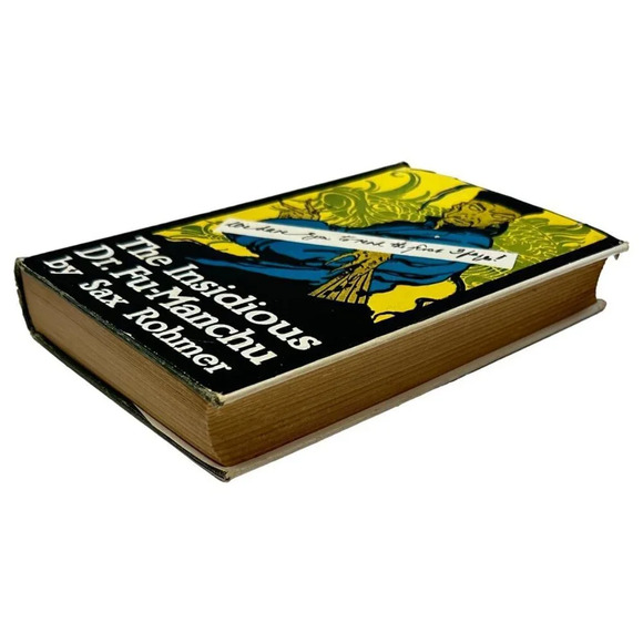 The Insidious Dr Fu Manchu Sax Rohmer Book HC DJ 1920 - Picture 2 of 12